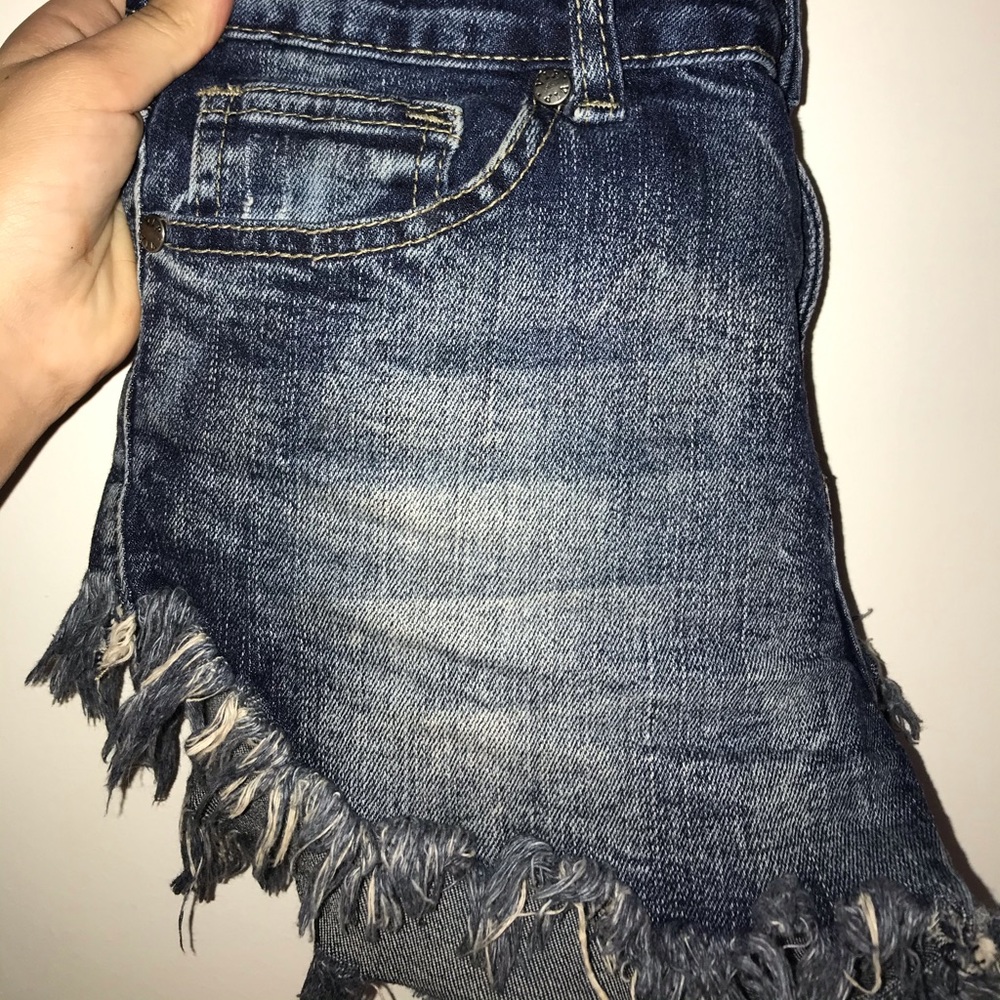 jean shorts
